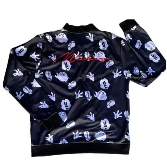 VintageDisney Mickey Mouse 90th Anniversary Bomber Jacket - XL